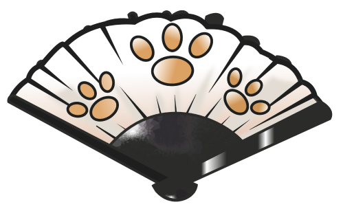Decorative Paw Fan